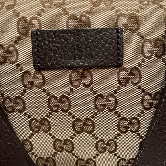 Gucci GG Monogram Canvas & Leather Tote Carry-On Duffel Bag - Picture 4 of 12